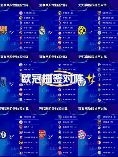 下周一抽签!欧冠16强出炉!巴黎搭末班车 下周一抽签!欧冠16强出炉!巴黎搭末班车